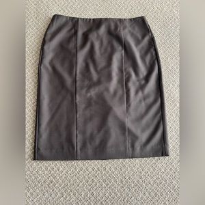 Ann Taylor Factory Pencil Skirt, Brown/Olive, Size 8